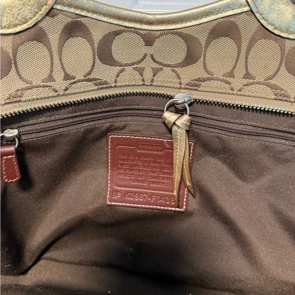 Coach bleecker canvas tote shoulder bag - Picture 8 of 8